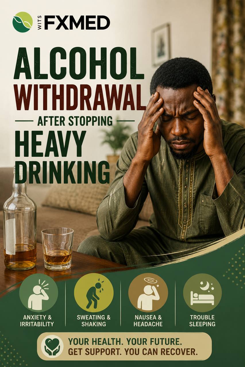 Alcohol Withdrawal: What Can Happen After Heavy Drinking Stops infographic